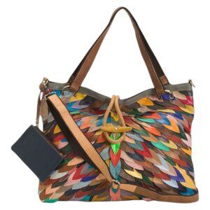 AMERILEATHER Leather Sana Handbag